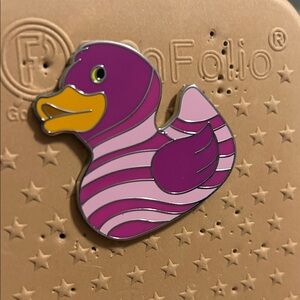 Cheshire Cat Disney Ducks Enamel Pin